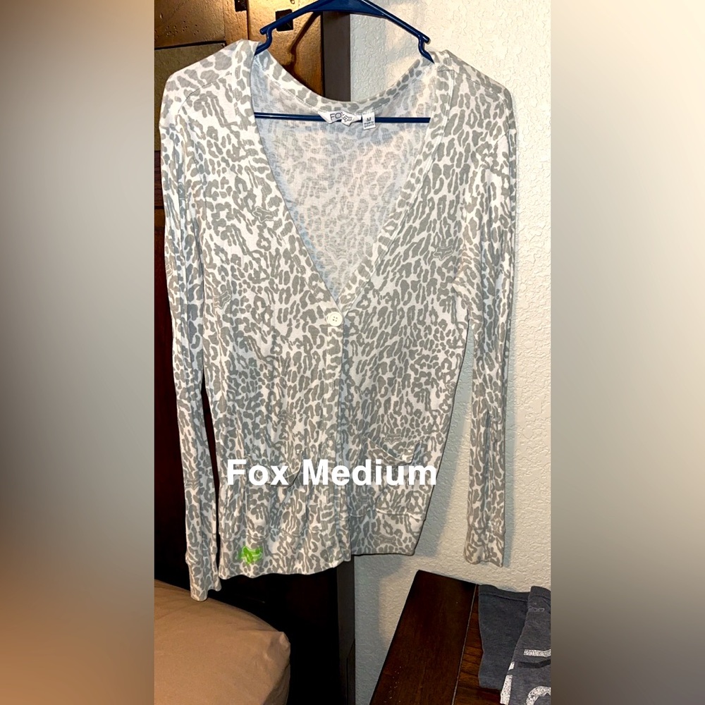 Fox cardigan